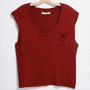 We The Free Courtney Hacci Muscle Tee- Cowboy